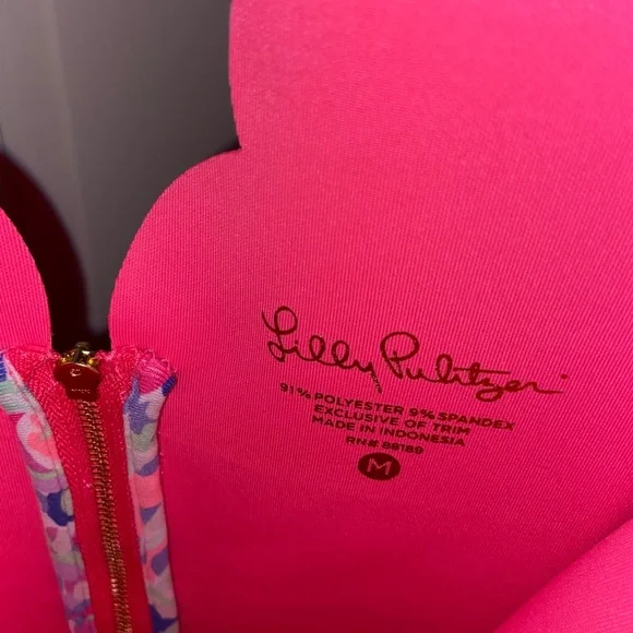 Lilly Pulitzer Pink Scalloped Dress - Picture 4 of 5